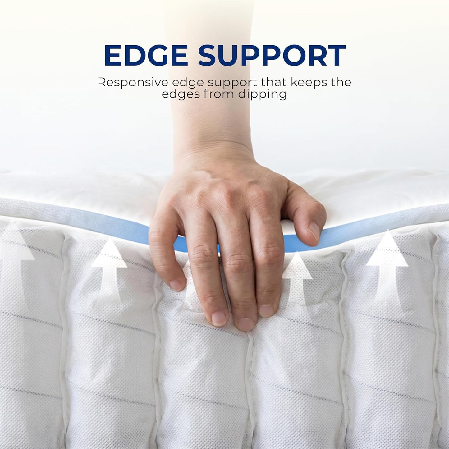 Neo Sleep King Size Mattress - 12 Inch Hybrid Comfort with Cooling Gel Memory Foam & Pocket Springs