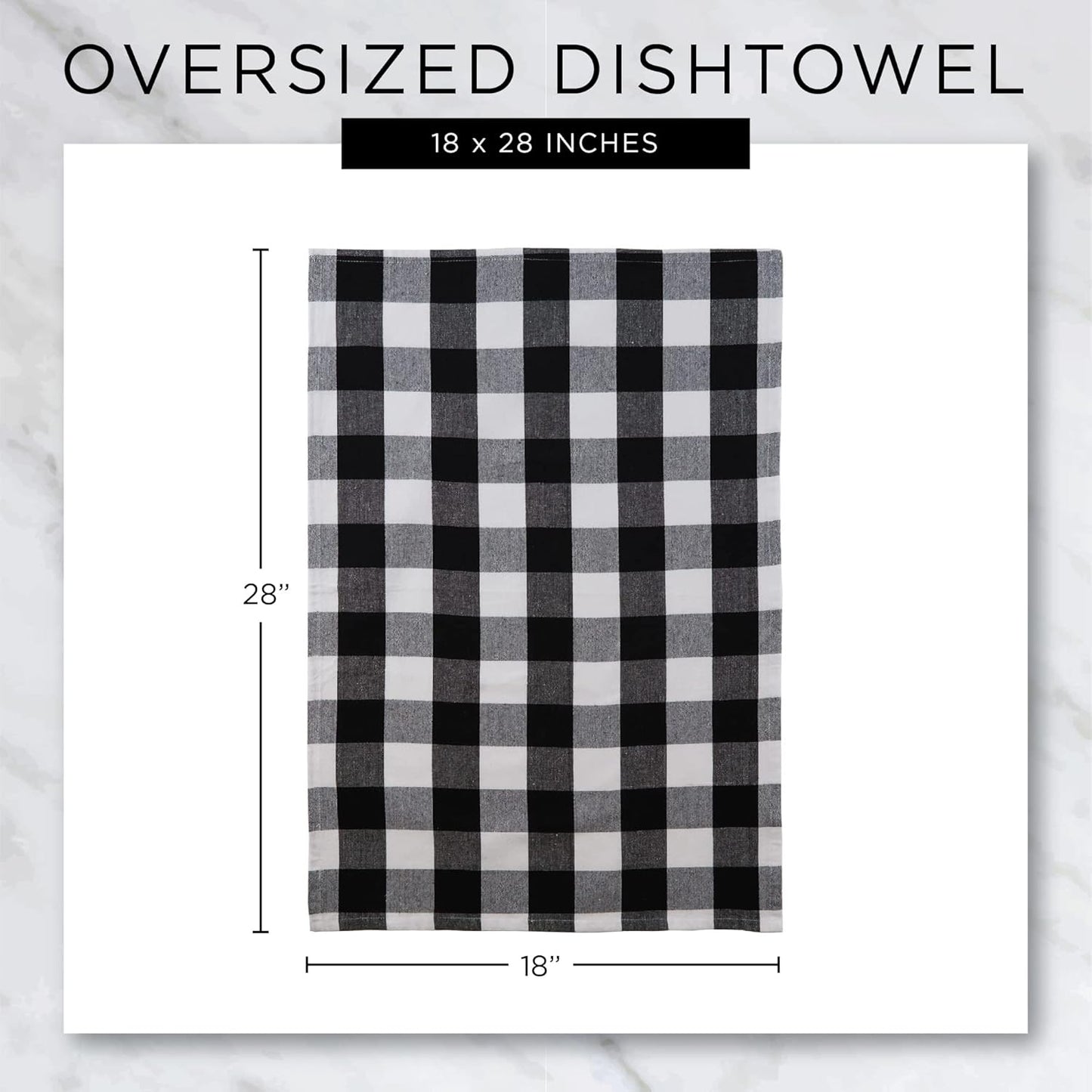 Retro Beer Dishtowel Set - 3 Assorted 18x28 Kitchen Towels for Home Cooking