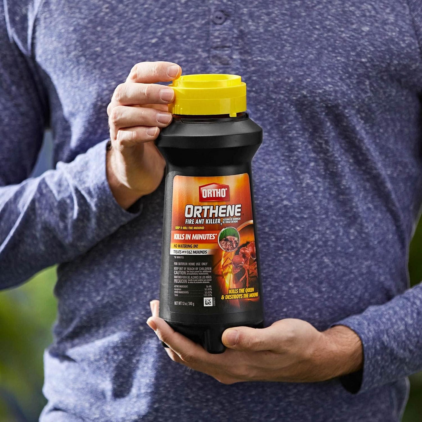 Ortho Orthene Fire Ant Killer - Effective Mound Treatment, Kills Queens, No Watering Needed, 12 oz