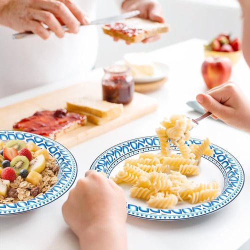 Clawsoff Heavy-Duty 8.5-Inch Paper Plates - 280 Count, Soak Proof, Perfect for Parties & Picnics