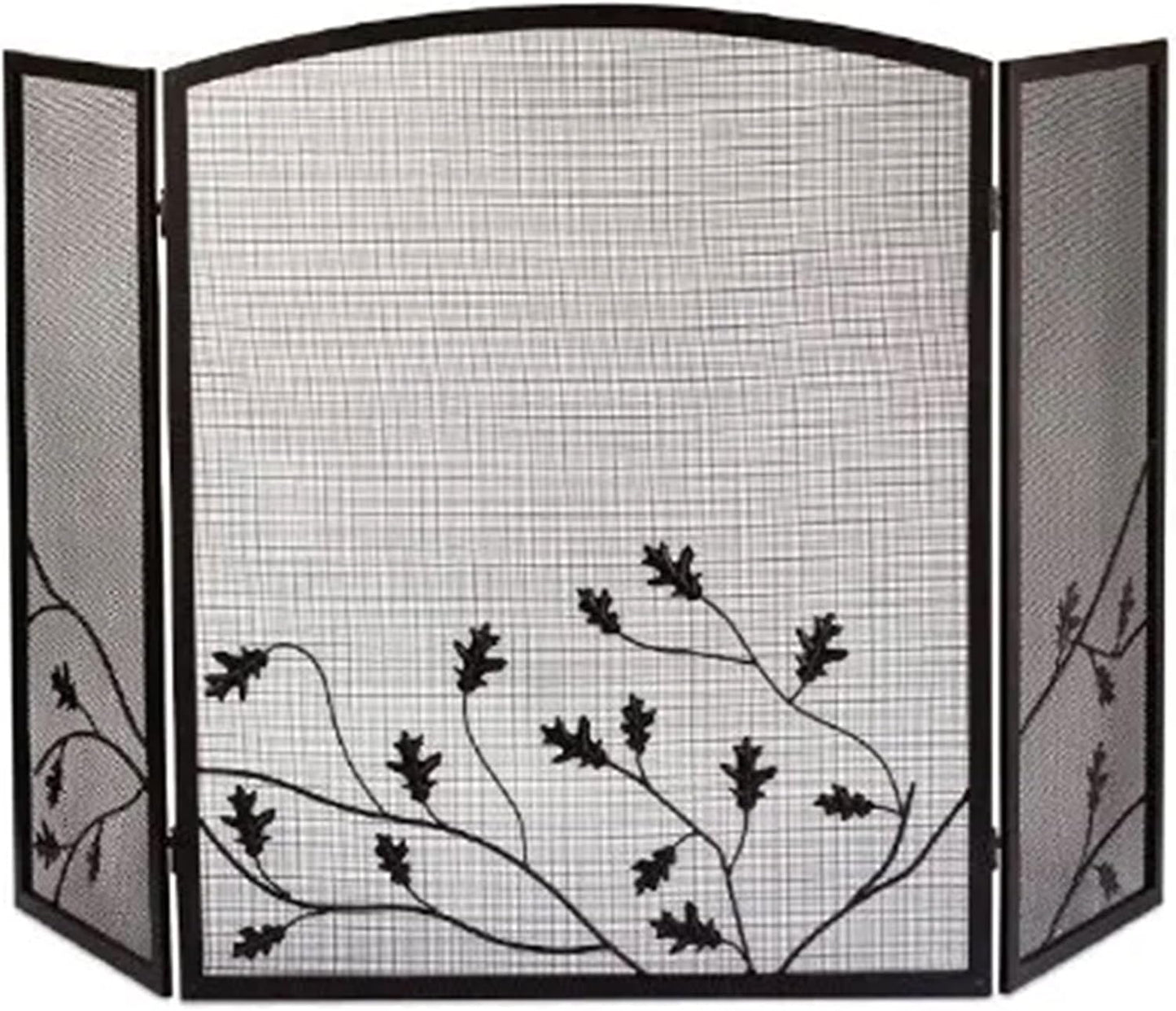 Panacea Products 15914 3-Panel Oak Leaf Fireplac