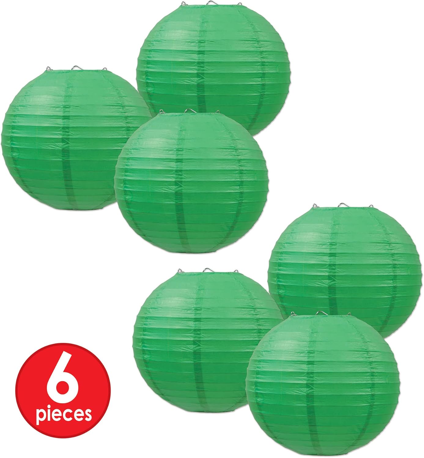Lavender Paper Lanterns - 3 Pack Decorative Hanging Ceiling Decor for Birthdays, Showers & Events