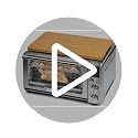 Umilife Bamboo Cutting Board for Breville BOV900BSS/BOV950BSS Smart Oven Air Fryer Accessory