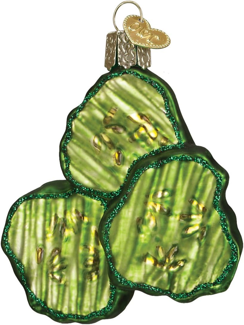 Handcrafted Glass Cheese Wedge Ornament - Unique Christmas Tree Decoration