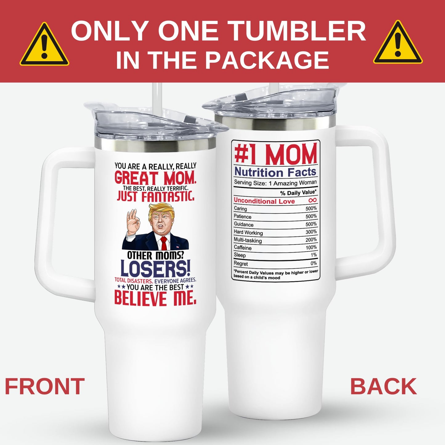 Gifts for Mom from Daughter Son - Mom Birthday Gifts, Birthday Gifts for Mom, Mother Birthday Gifts - Mom Gifts for Christmas, Christmas Gifts for Mom - New Mom Gifts for Women - 40 Oz Mom Tumbler