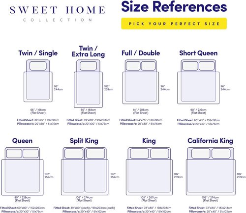 1500 Supreme Collection Twin Sheet Set - Extra Soft 3-Piece White Bed Sheets with Deep Pockets