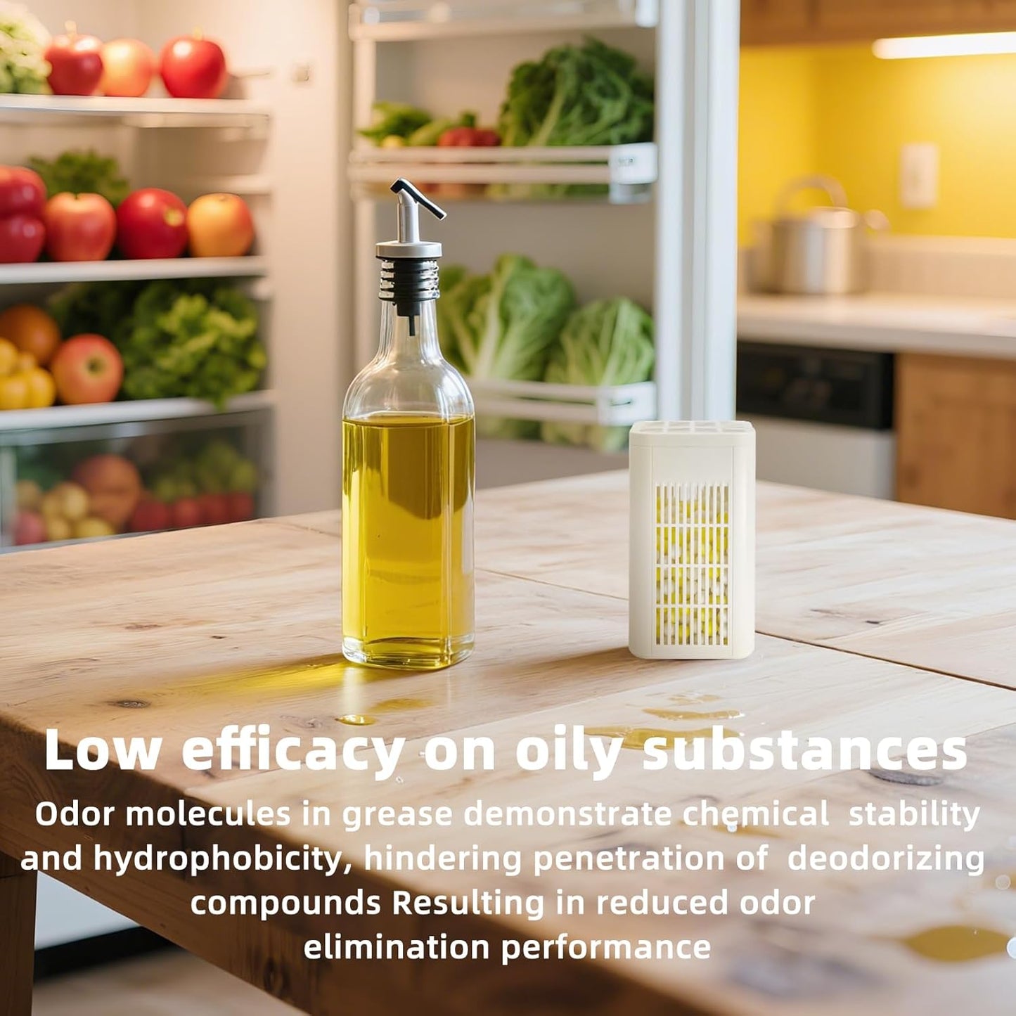 Regine Switzerland Refrigerator Deodorizer - Long-Lasting Odor Eliminator for Freshness | 12-Month Supply