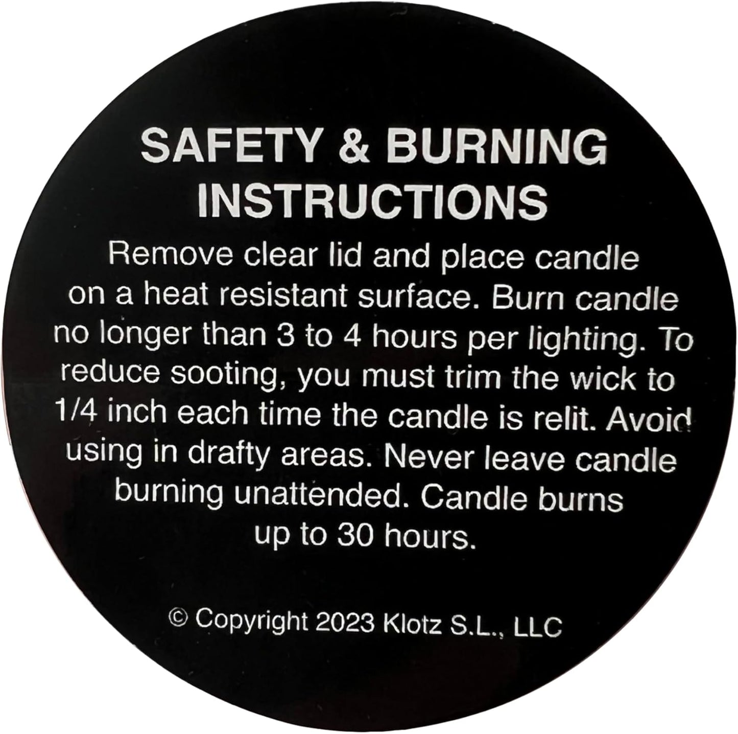 Klotz TechniPlate Scented Candle with Famous Estorlin Scent - 2 Pack