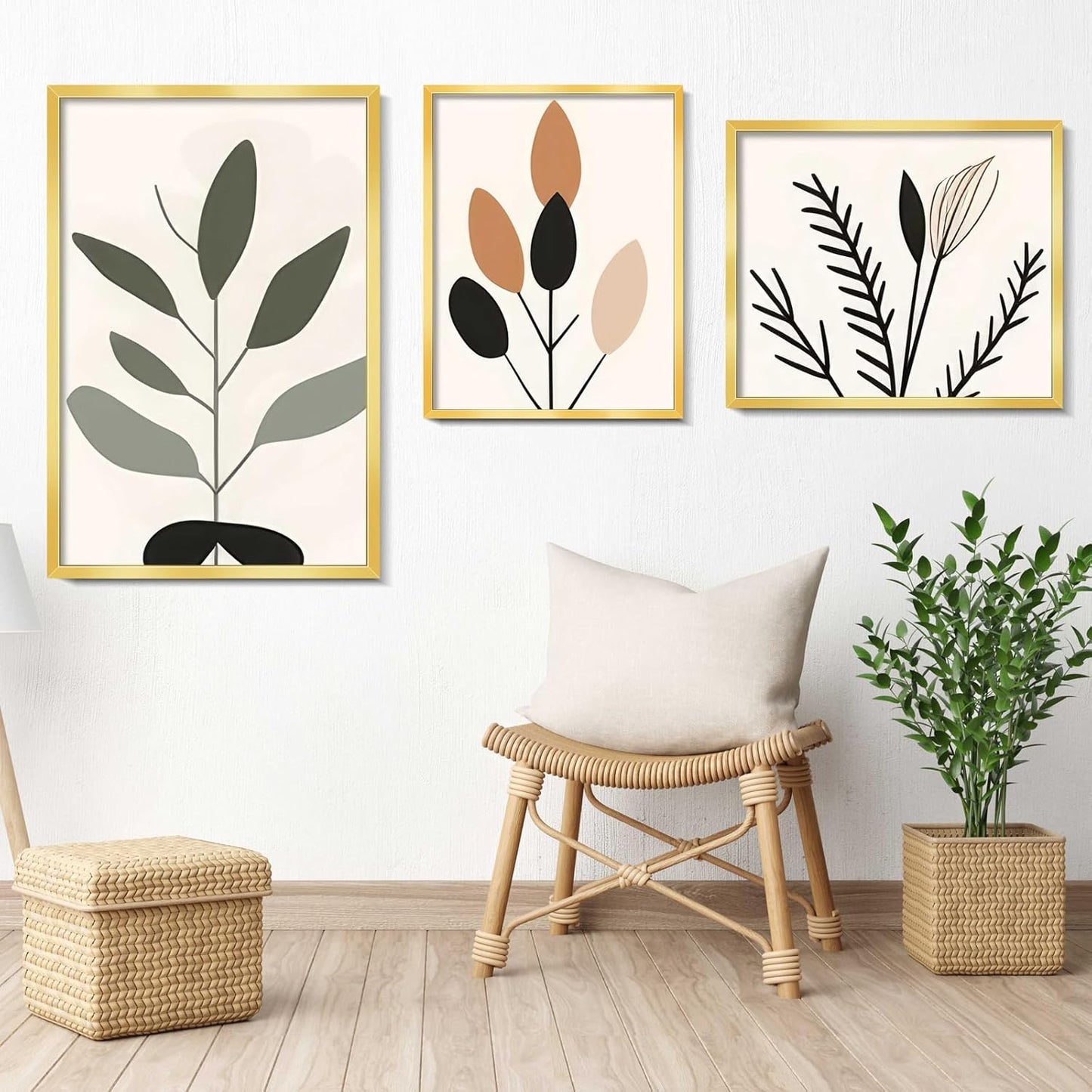 LaVie Home 18x24 Gold Picture Frame - HD Plexiglass Wall Display for Vertical or Horizontal Use