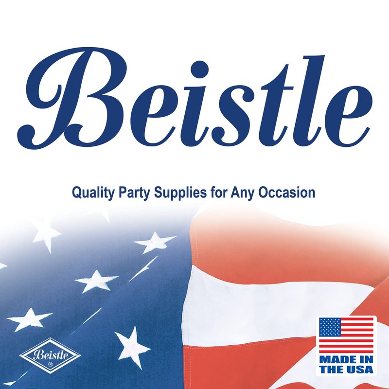 Beistle Silver & Gold Midnight Burst New Year's Eve Assortment for 25 People, Party Favors and Supplies, NYE Photo Booth Props, Made in USA Since 1900