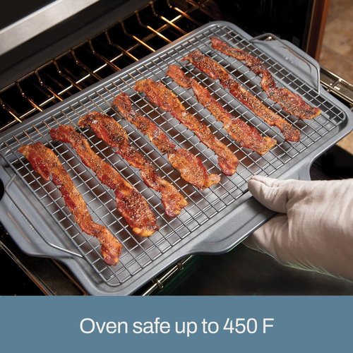 All-Clad Pro-Release Nonstick Bakeware Half Sheet Pan - 11.5x17 Inch | Oven Safe Up to 450°F