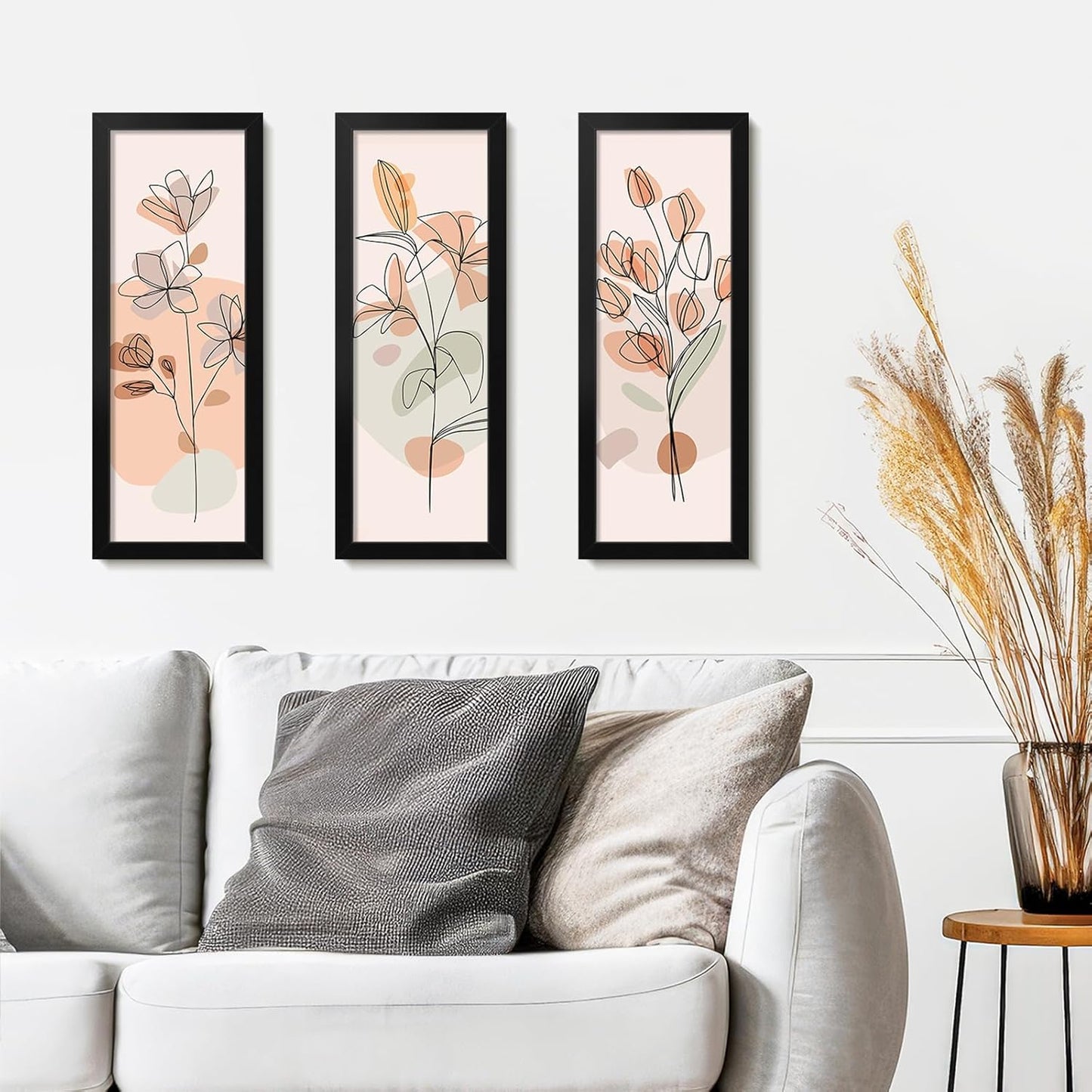 LaVie Home 4x12 Black Picture Frame - HD Plexiglass for Vertical or Horizontal Display | Classic Collection