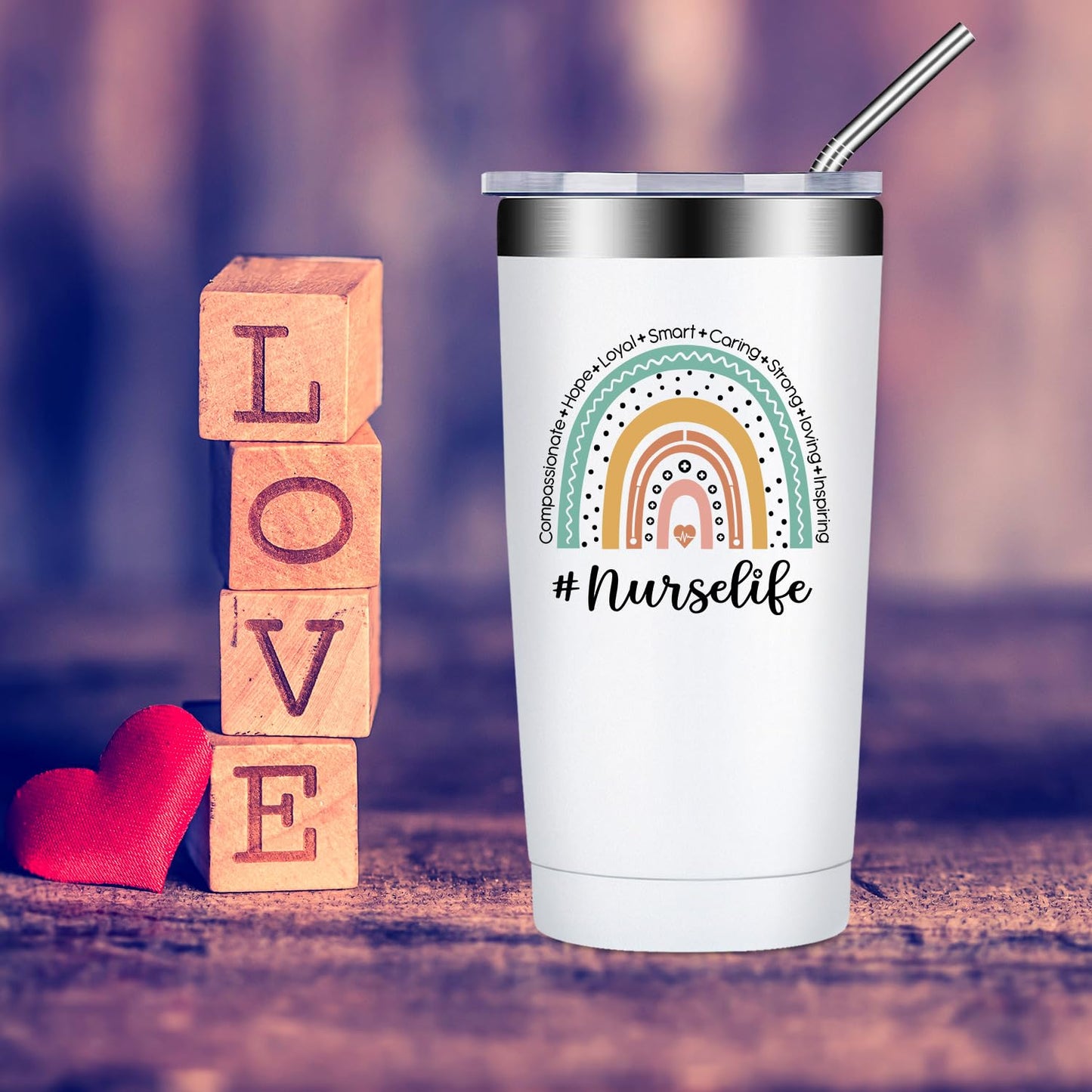 Fufandi Nurse Gifts for Women - Nurse Practitioner Gifts - Nurse Christmas Gifts - Nurses Birthday, Appreciation, Week Day Gifts for Nurses, Doctors, Assistant - Nurse Tumbler