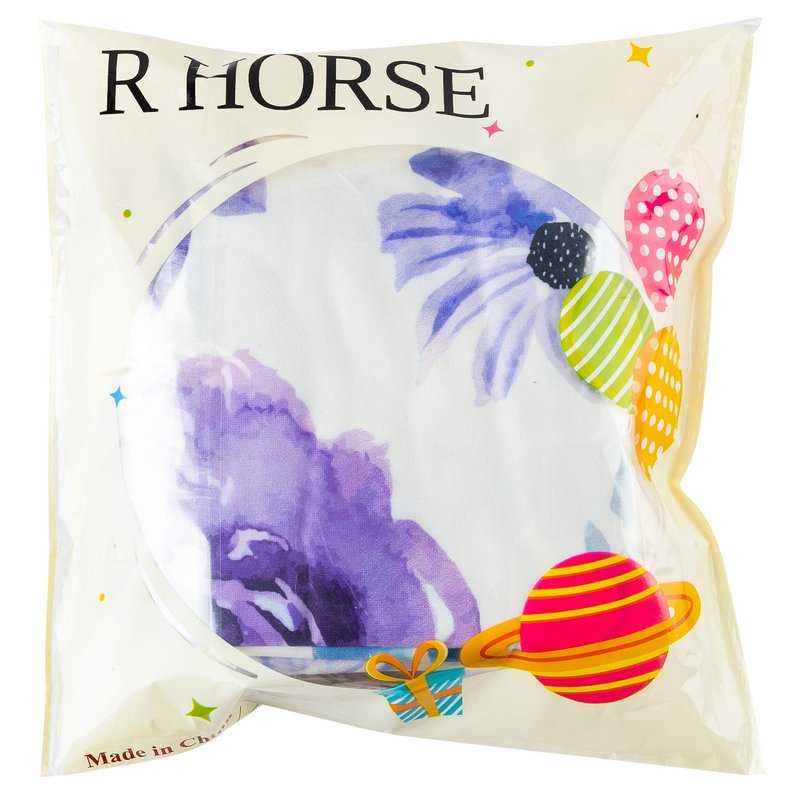 R HORSE Newborn Baby Swaddle Blankets Headband Sets Including 2 Pack of Floral Pattern Receiving Blanket & Headband for Baby Shower Newborn Gift (0-3 Months)