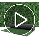 Artificial Grass Turf 6x10 Feet - 0.4 Inch Synthetic Lawn for Indoor Outdoor