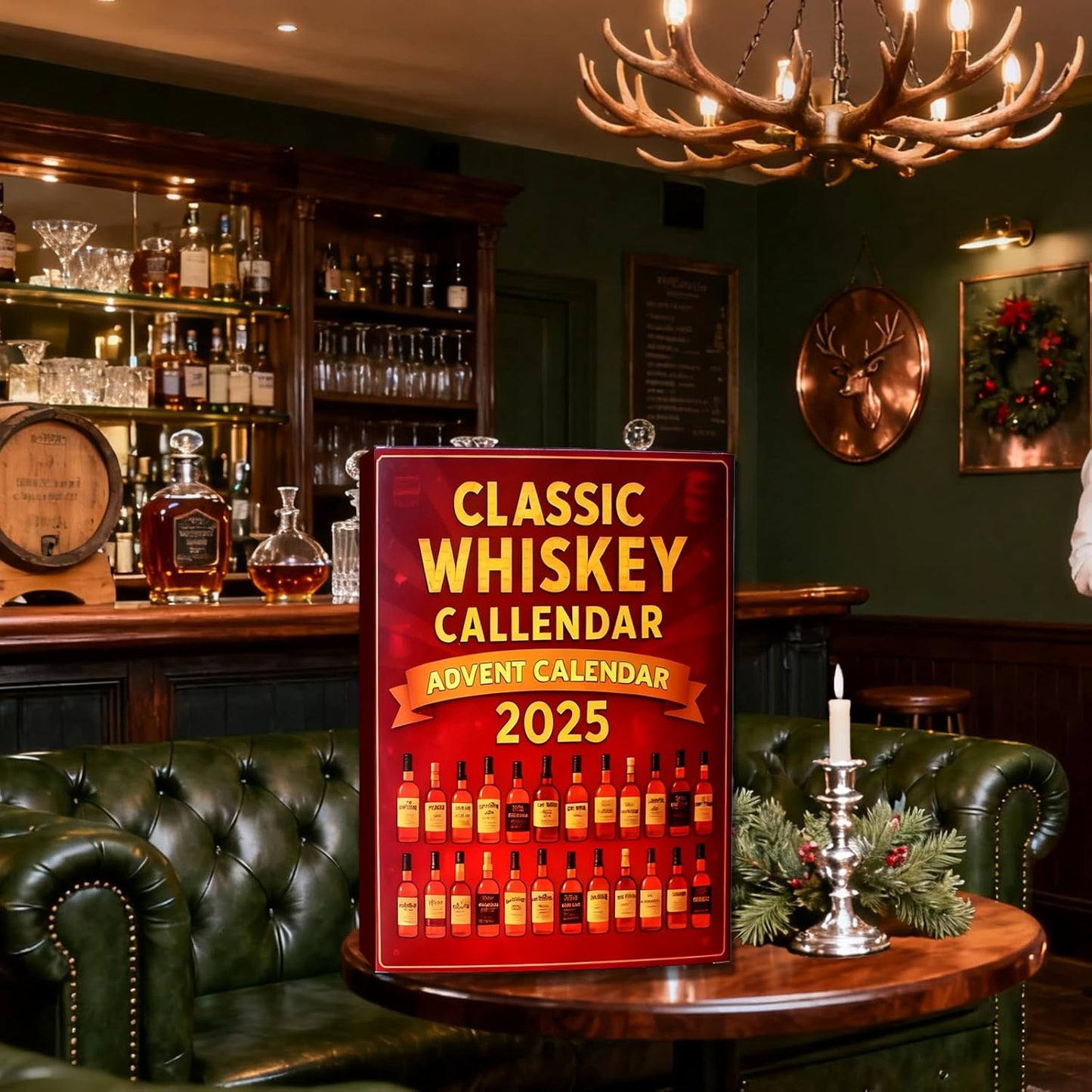 2025 Whiskey Advent Calendar - 24-Day Countdown for a Daily Tasting Journey Through Whiskey Flavors
