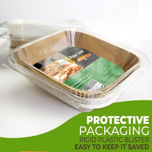 CHEFMAN 2 QT Air Fryer Liners - Disposable Small Liners for 2.0-2.6 QT Air Fryers | Perfect Fit & Easy Cleanup