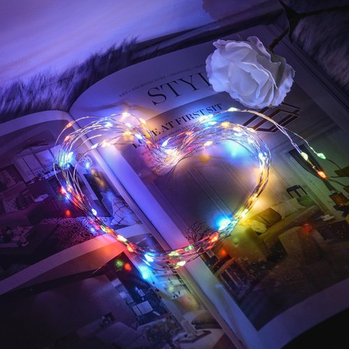 12 Pack Fairy Lights Battery Operated String Lights,7FT 20LED Waterproof Silver Wire Christmas Lights Outdoor,Firefly Mini Lights for Bedroom Party Birthday Wedding Indoor Decorations Home Decor