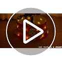 Dog Christmas Tree Collar with LED Ring | Golden Doodle Style Xmas Decor, 26in