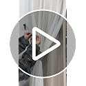 Double Layer Blackout & Sheer Curtains Set - Beige, 54W x 84L, Pack of 2