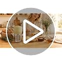 Electric Butter Churner Kit - One-Touch Homemade Butter Maker with Glass Jar