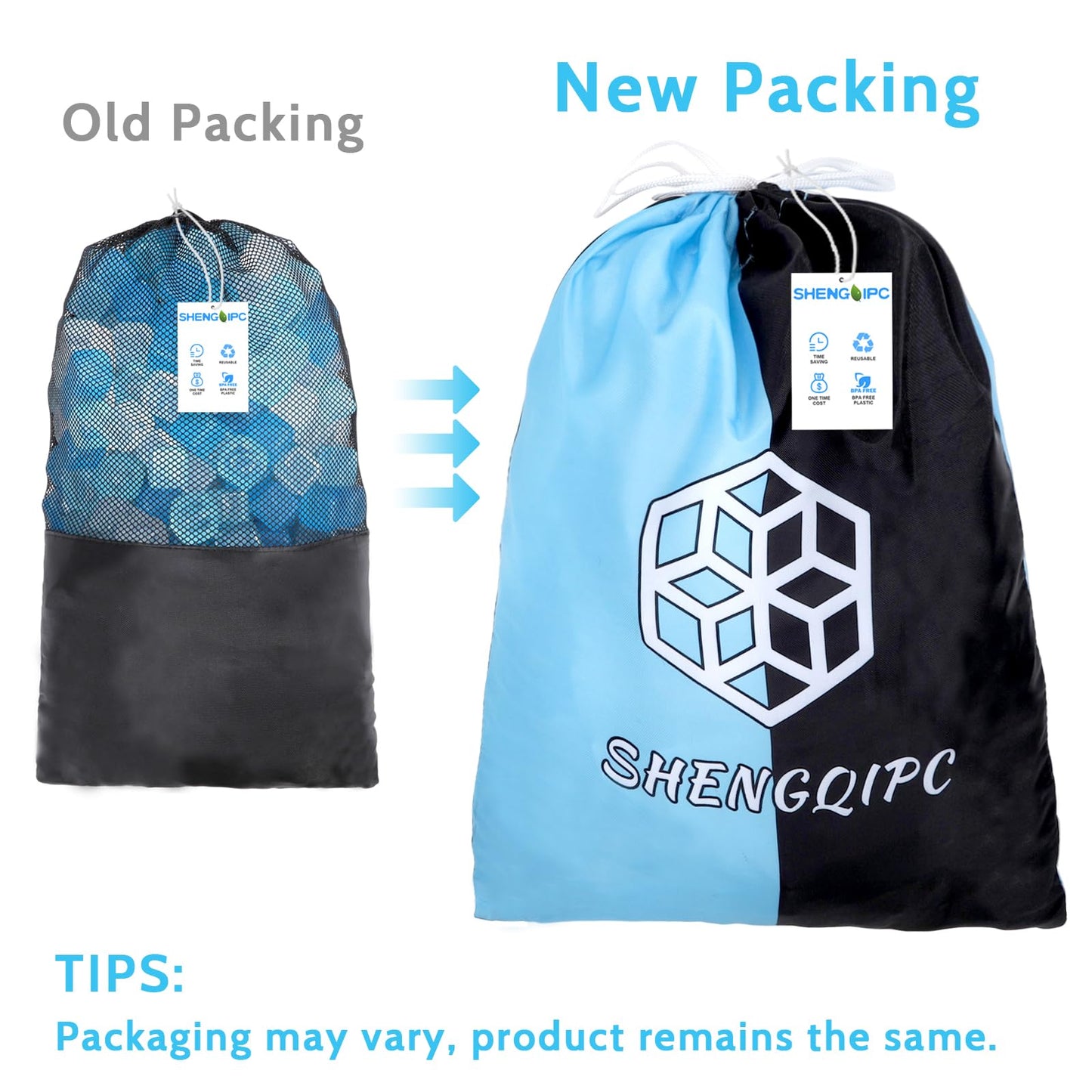 360 Pack Reusable Ice Cubes Refreezable Plastic Ice Cubes Without Diluting Reusable Ice Cubes for Drinks Large Pack Ice Cube Frozen BPA Free for Party Bars Ice Bath Camping