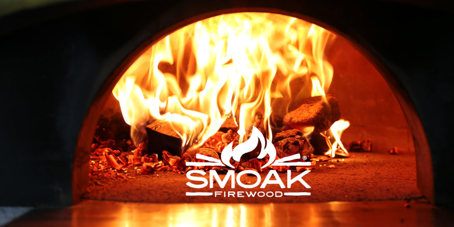 Smoak Firewood Cooking Wood Mini Splits - USDA Certified Kiln Dried (White Oak, 5-6in Tiny Pizza Oven Wood) for Portable Pizza ovens or MESA Solo Stove(729 Cubic Inches)
