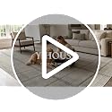 YIHOUSE 6' x 9' Beige Grey Distressed Plaid Area Rug for Living Room, Machine Washable