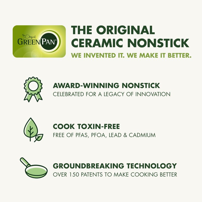 GreenPan Silicone Tong, Cooking Grilling Serving, Salad, Kitchen Utensil, Flexible Rubber Nonstick Cookware, Rigid Steel Core, Heat-Resistant, Anti-Slip Handle, BPA-Free, Dishwasher Safe, Red