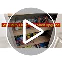 30x12 Inch Wire Shelf Cover for Pantry & Closet - Waterproof PVC Wood-Look, No-Tool Installation, White - 5 Pack