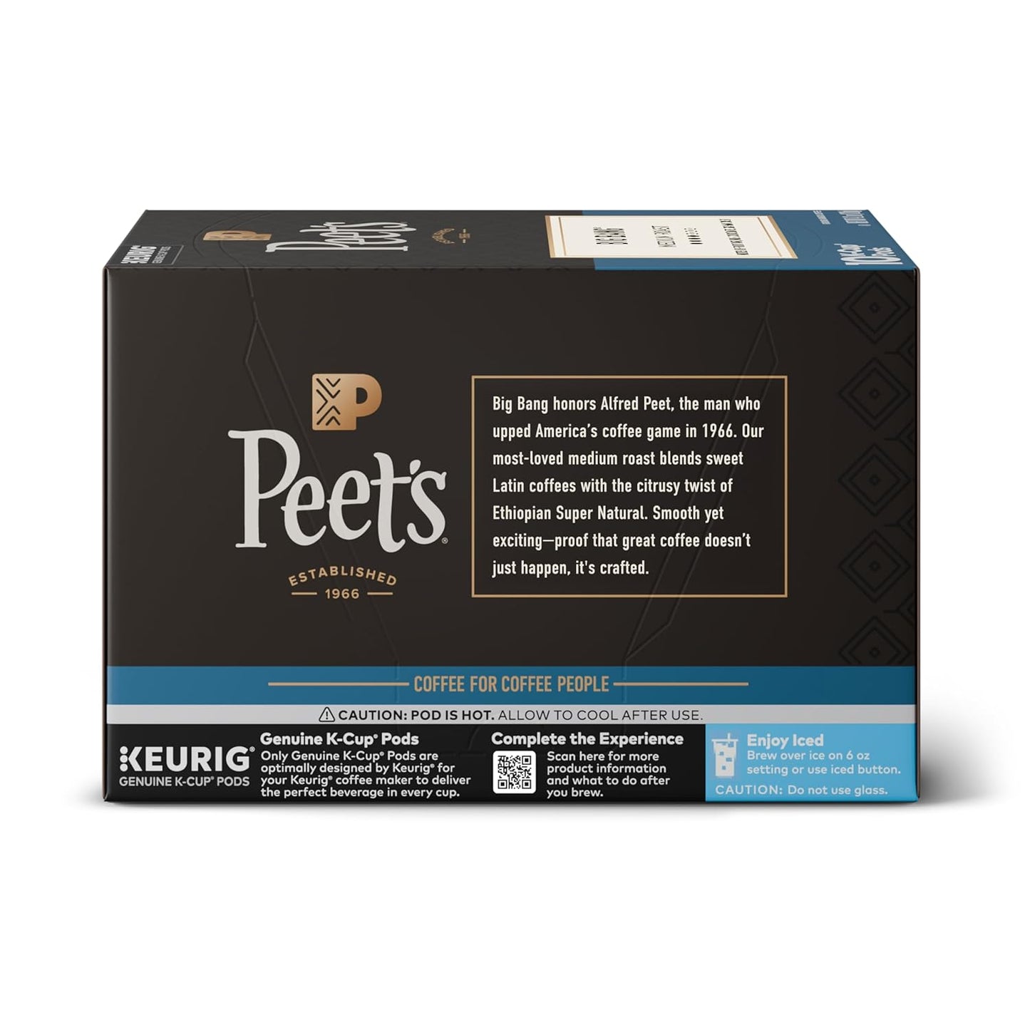 Peet's Coffee K-Cup Pods Variety Pack - 100% Arabica Coffee, 60 CT | Major Dickason's, French Roast & More