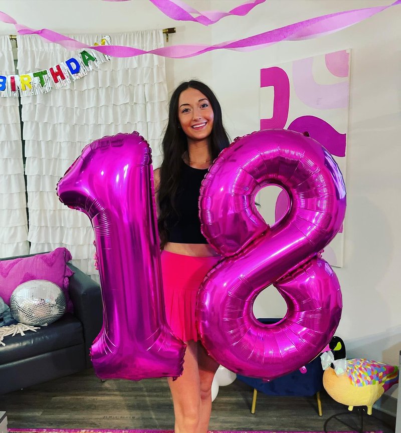 Rosy Purple 9 Balloon, Number Balloons 40 Inch, 9th Giant Birthday Decorations for Girls, 19th 29th Party Decorations Supplies, Number 9 Balloon