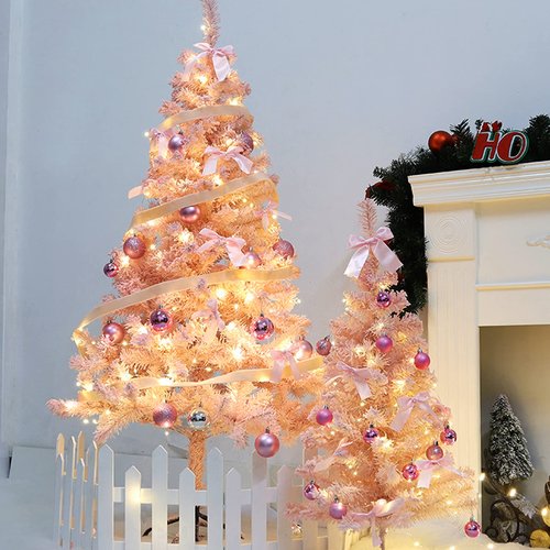 Brightown 50 Count Warm White Christmas Lights, Clear Mini Incandescent Lights on White Wire, Christmas Tree String Lights for Indoor Outdoor Decorations(10ft)