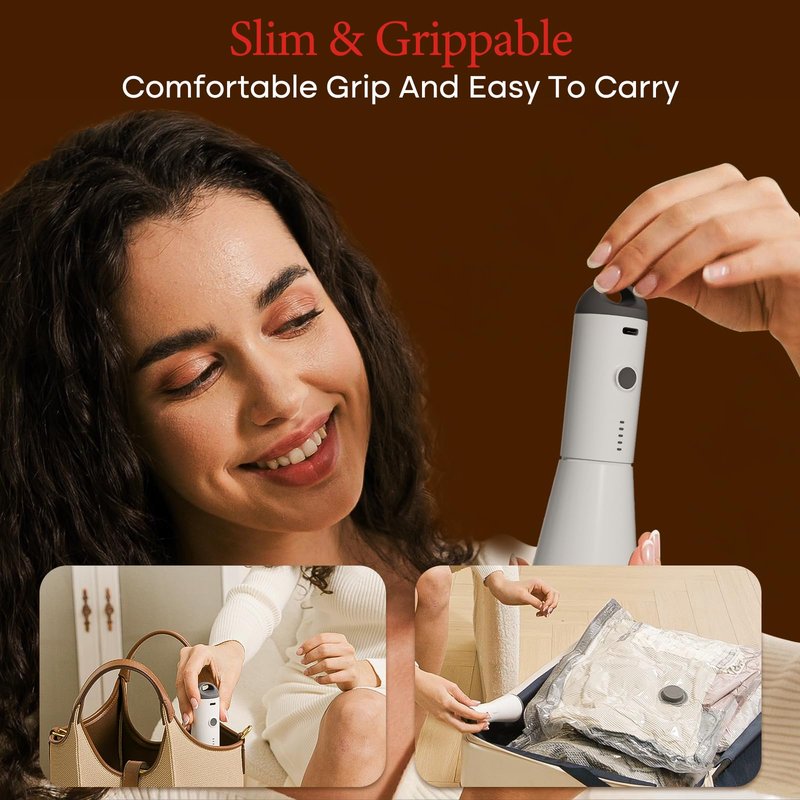 Vacbird Vacuum Bags for Travel with Rechargeable air Pump, Carry-on Size Compression Packing Bags for Luggage and Suitcase, Space Saver for Clothes and Clothing 18 Combo Travel Size