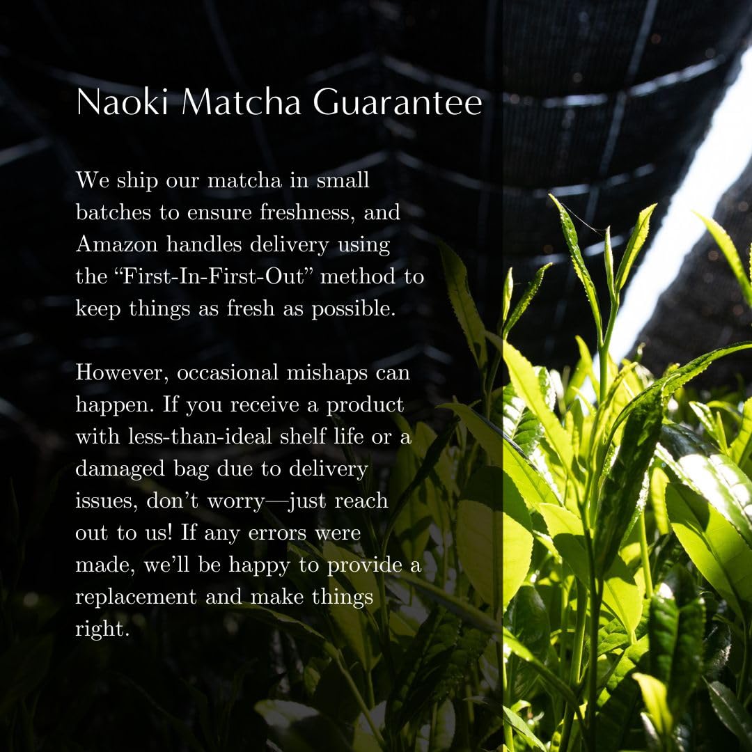 Naoki Matcha Organic Ceremonial First Spring Blend - Authentic Japanese Green Tea Powder (40g / 1.4oz)