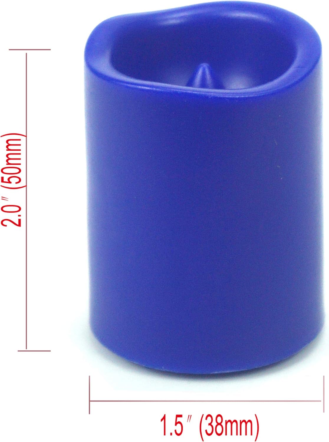 12 PCS LED Flameless Votive Candles - Long-Lasting Battery Operated with 120+ Hours Life