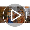 Tondiamo 2 Pcs Christmas Decorations Outdoor, Metal Snowman Santa