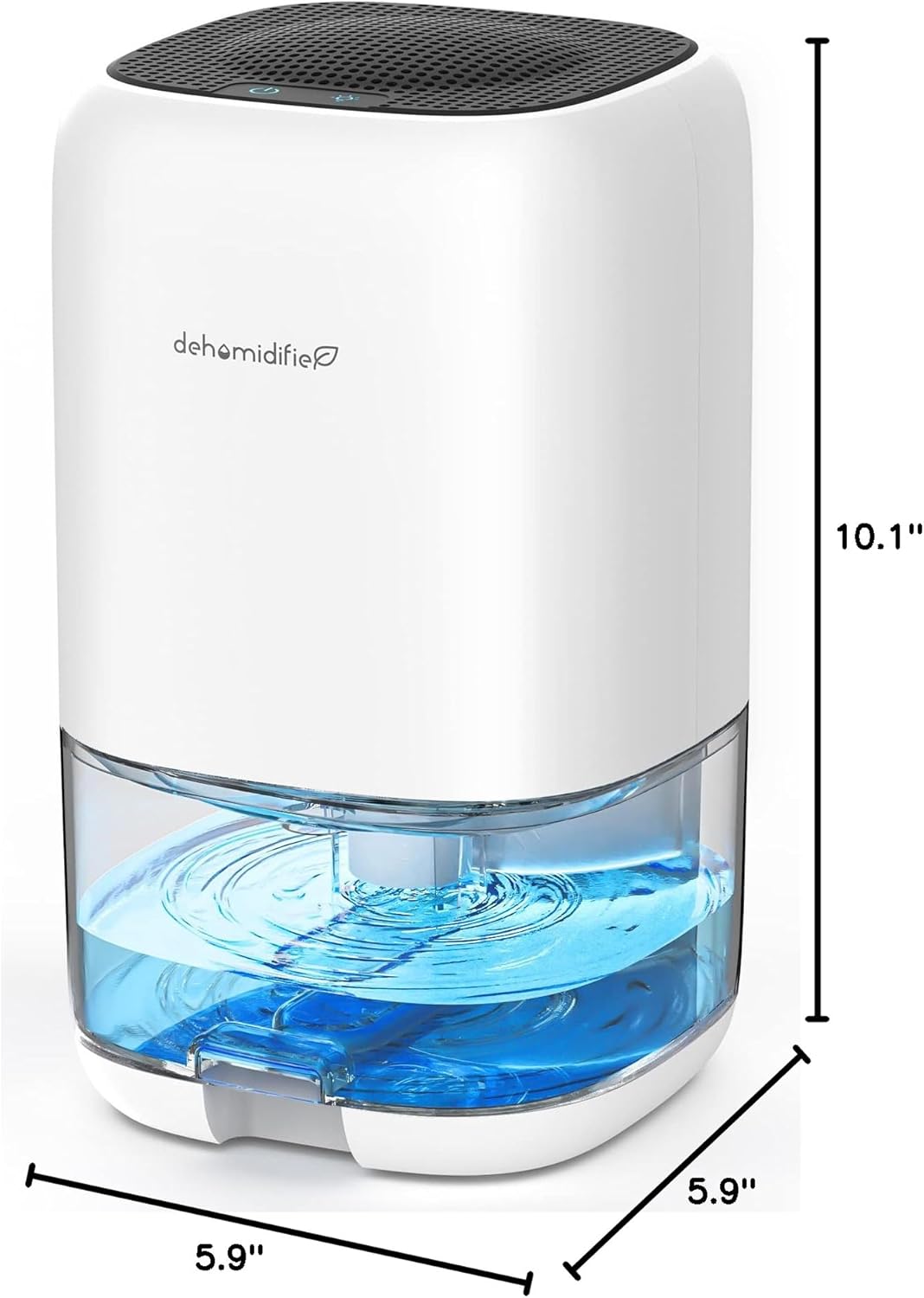 Skiennix Dehumidifier - 35 OZ Compact Design for Quiet Operation | Ideal for Bedroom, Bathroom, RV, and Closet