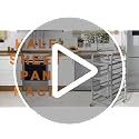 Lopeztek 10-Tier Sheet Pan Rack with Wheels for Home Kitchen Baking & Cooling - Variation: Rack