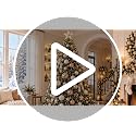 Lyrow 12 Pcs Christmas Ball Ornament Bulk, Rose Gold, 4 Inch