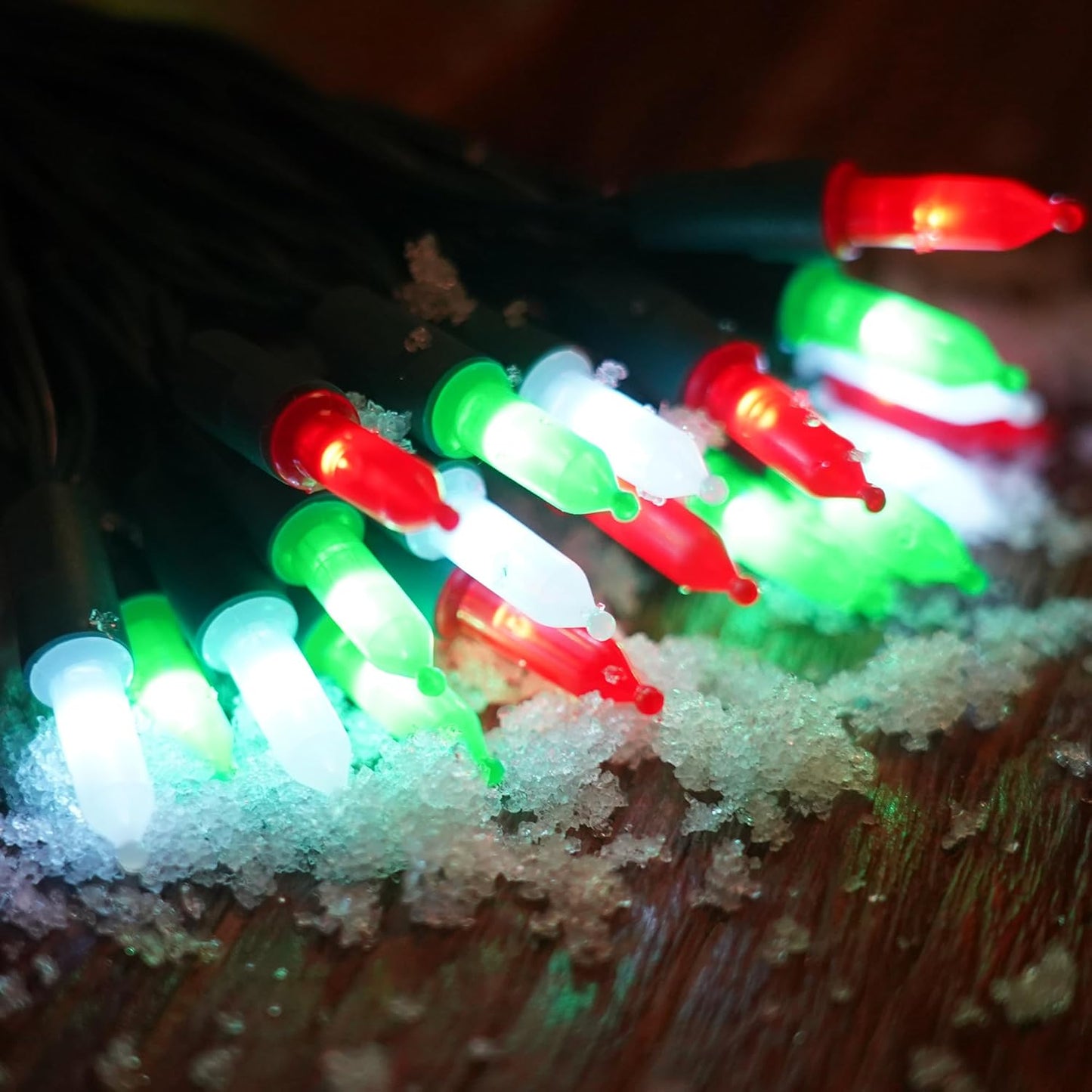 100 LED Battery-Powered Christmas String Lights - 36ft Fairy Lights with Timer for Garden & Home Decor - Warm White, 2-Pack