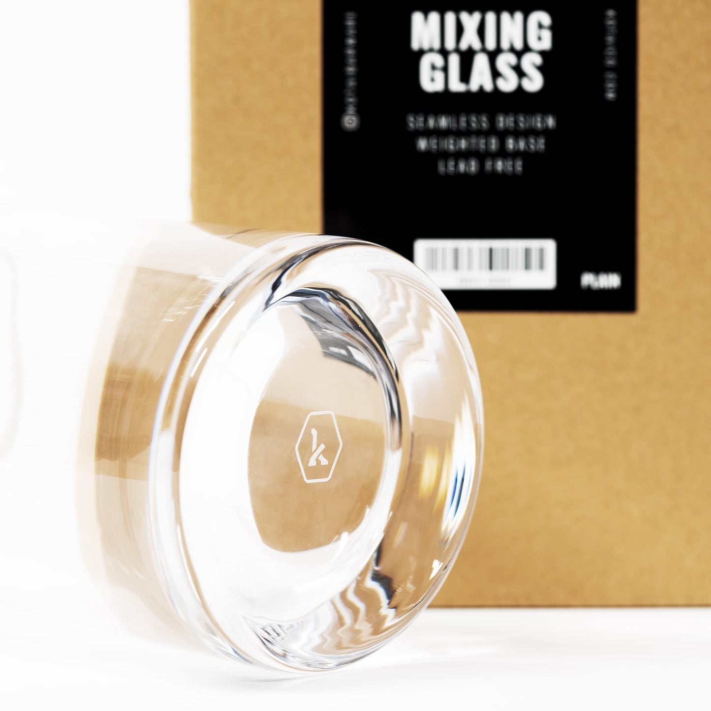 Japanese Style Seamless Mixing Glass Stirring Cocktail by Kotai (V3)