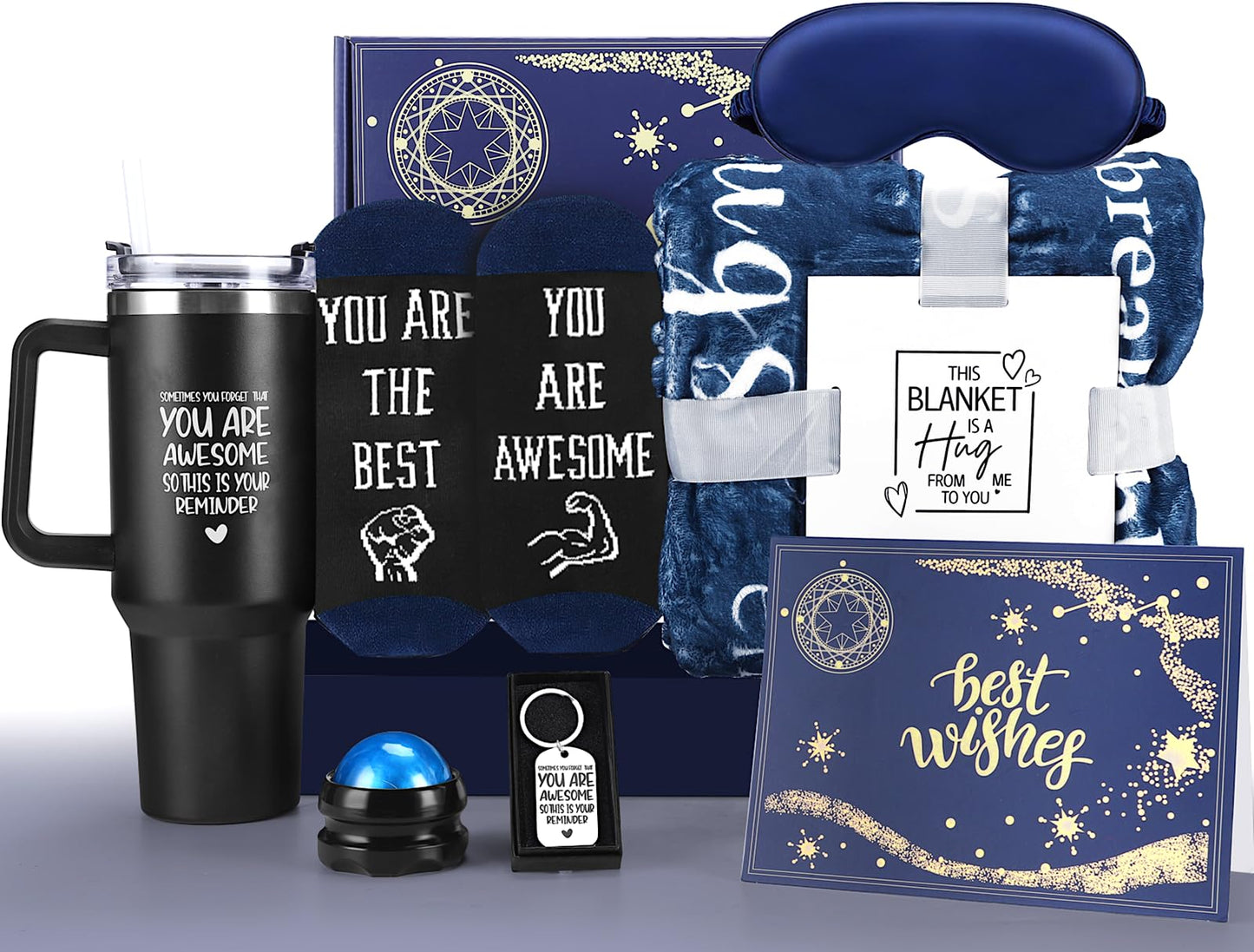 Gift Baskets for Men Best Birthday Gifts for Men Anniversary Gifts for Men Gifts for Boyfriend Gifts Get Well Soon Gifts Basket Unique Gift Ideas Set Box Self Care Package Man Him Dad Brother Husband