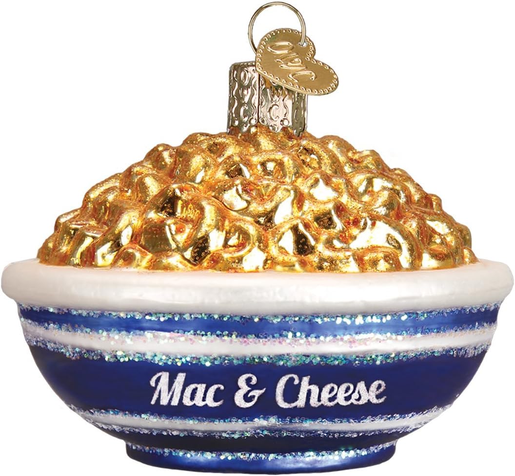 Handcrafted Glass Cheese Wedge Ornament - Unique Christmas Tree Decoration
