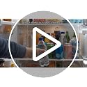Coanto 6-Row Fridge Drink Organizer with Automatic Pusher, Holds 30 Cans/Bottles