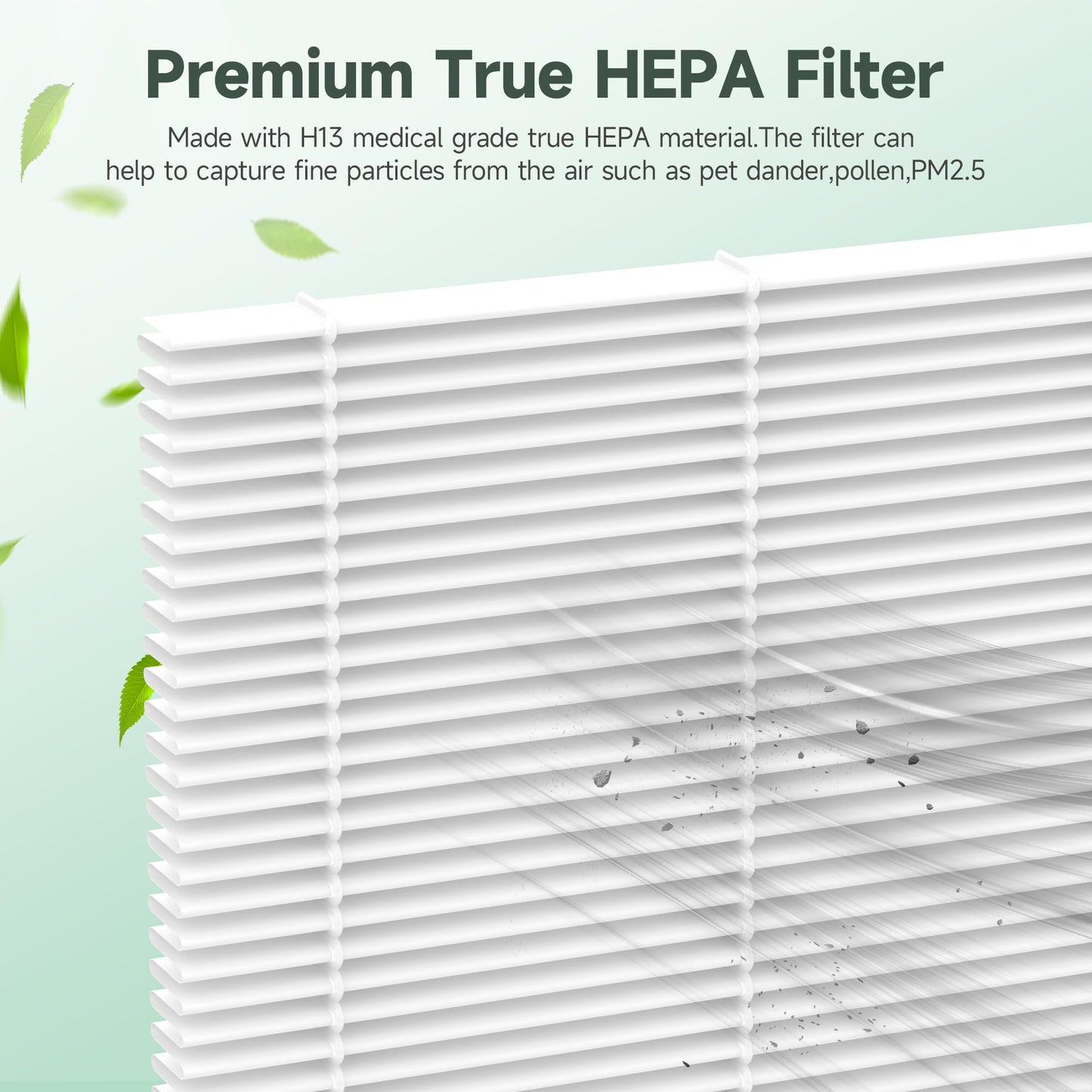 1 Pack 10L Pro HEPA Replacement Filter Kit Compatible with Okaysou AirMax 10L Pro and Aiibot-A300 Air Cleaner Purifier