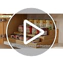Expandable Bamboo Can Organizer for Pantry - 3-Tier Canned Food Storage