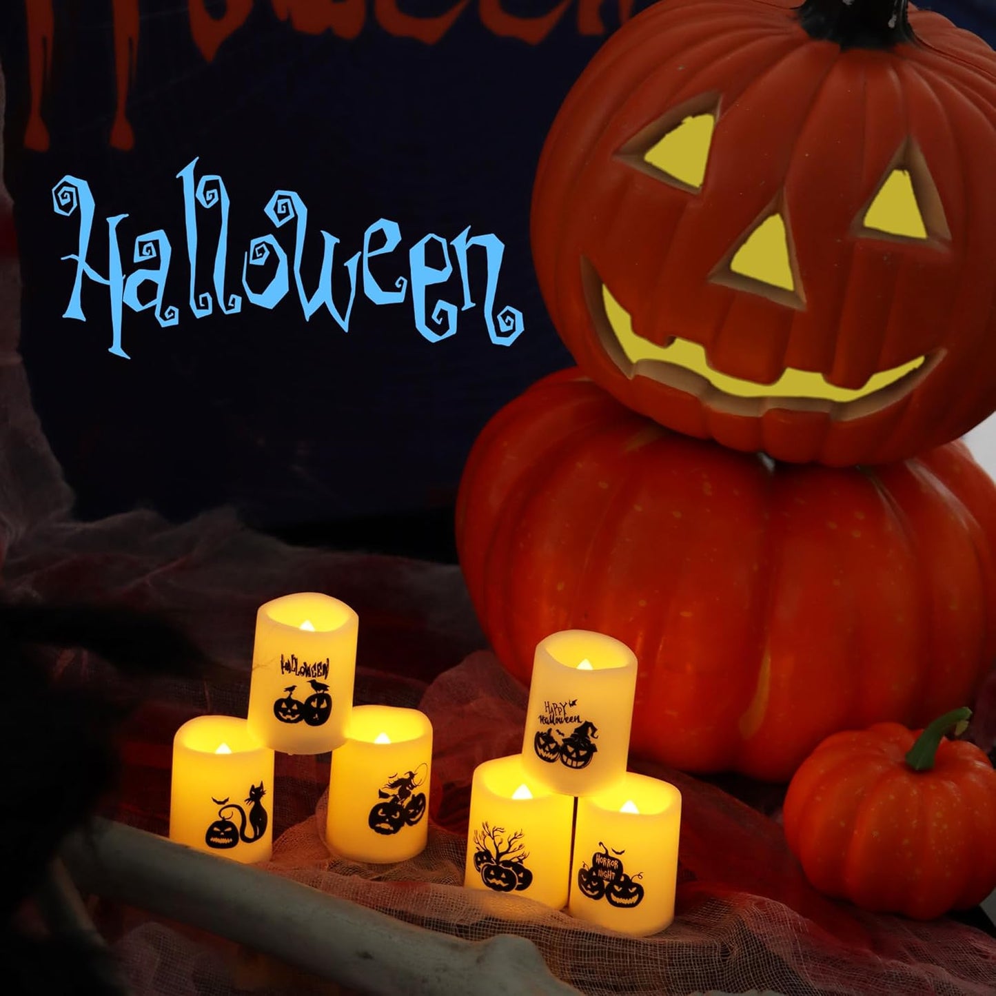12 PCS LED Flameless Votive Candles - Long-Lasting Battery Operated with 120+ Hours Life