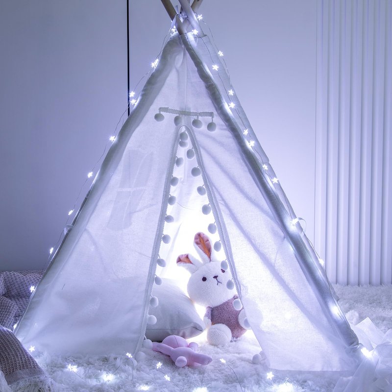 ZELUXDOT 6 Packs 6.6ft 20 LEDs Star Fairy Lights Battery Operated,Mini Star String Lights,Waterproof Twinkle Starry Light for DIY Bottle Table Christmas Ramadan Wedding Halloween Decor,Cool White
