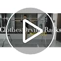 MRCTVG 79in Premium Stainless Steel Foldable Clothes Drying Rack - Adjustable Indoor Outdoor Laundry Organizer
